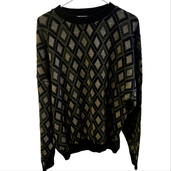 Vintage  XL Area by Tag sweater Chevron pattern EXCELLENT condition - Picture 1 of 2
